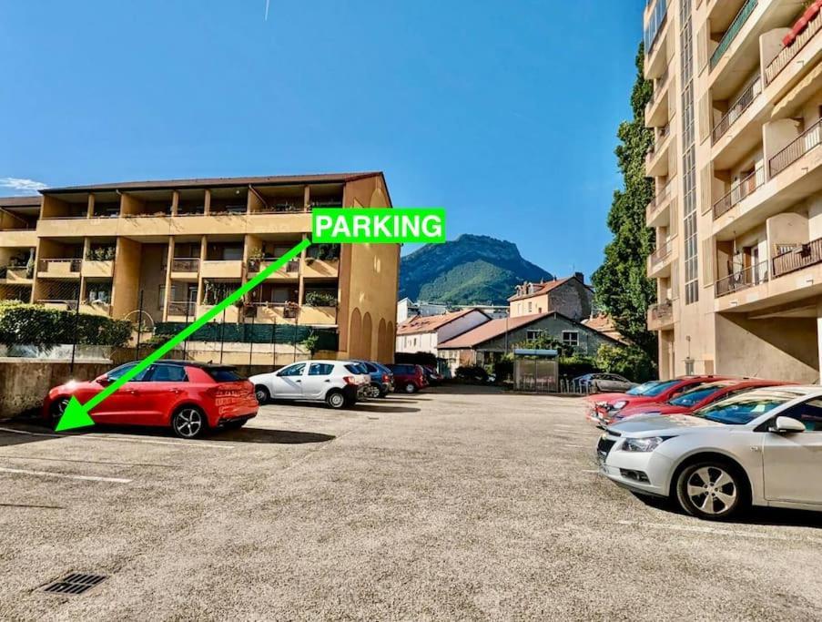 Excellent T2 - Moderne & Tout Equipe Avec Parking Grenoble Exteriör bild